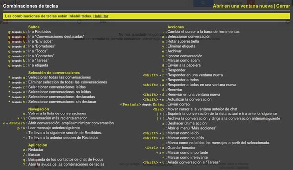 Atajos De Teclado En Gmail Aquí Hay Dominios